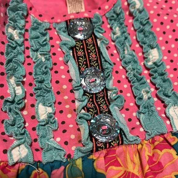 Matilda Jane “Little Missy Dress with Diaper Cover” - Picture 3 of 6